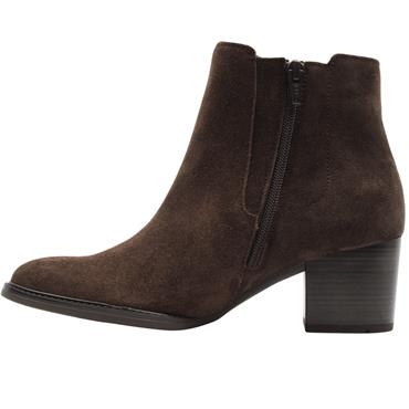 GABOR 804103 ANKLE BOOT - BROWN SUEDE